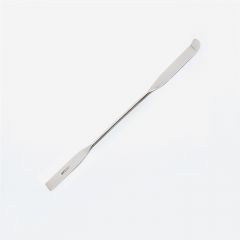 ISOLAB dupla spatula od nerđajućeg čelika, D 100 mm